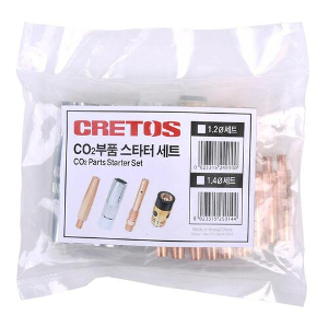 크레토스 CO2 용접기 팁 노즐 세트